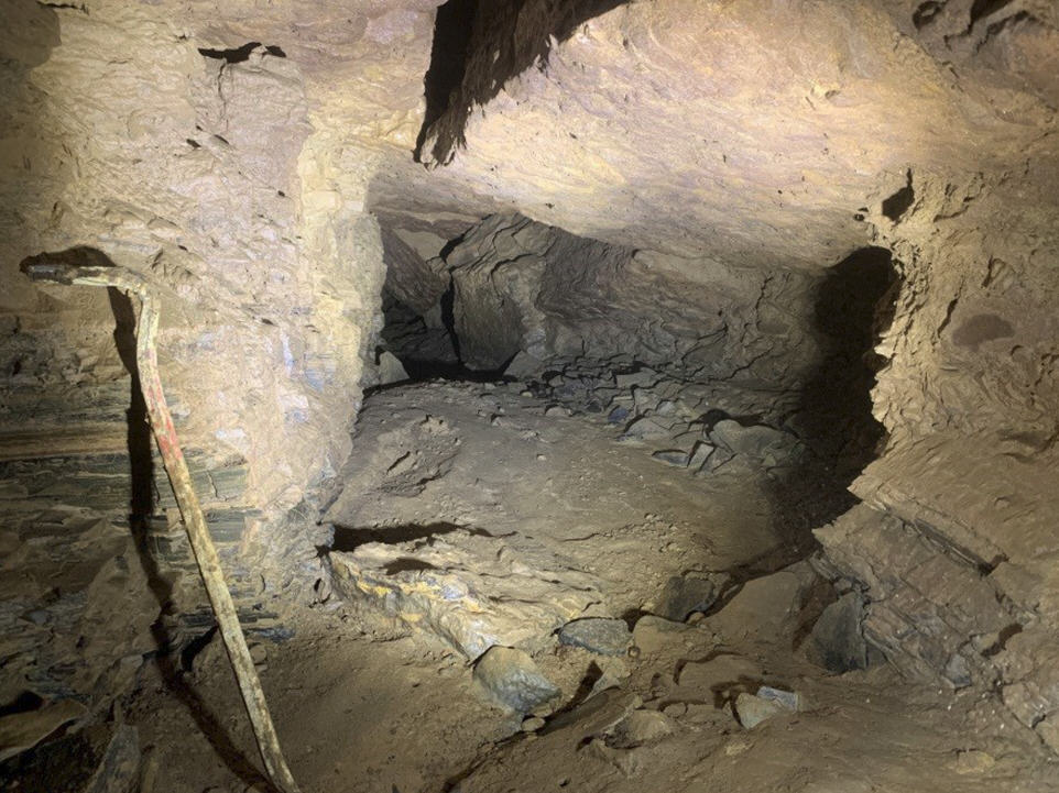 Wadokohöhle Gangprofil  in der Unkelei